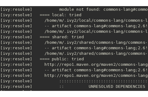 Apache Ivy Repository and Ivy Resolvers